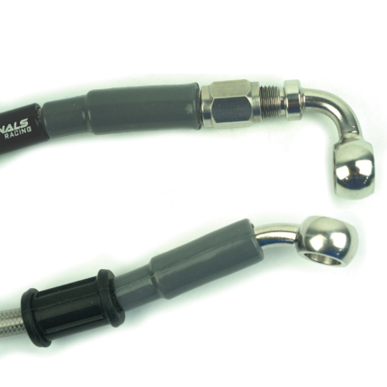 Braided Brake Hose FIT BANJO 35° x REMOVABLE BANJO 90°