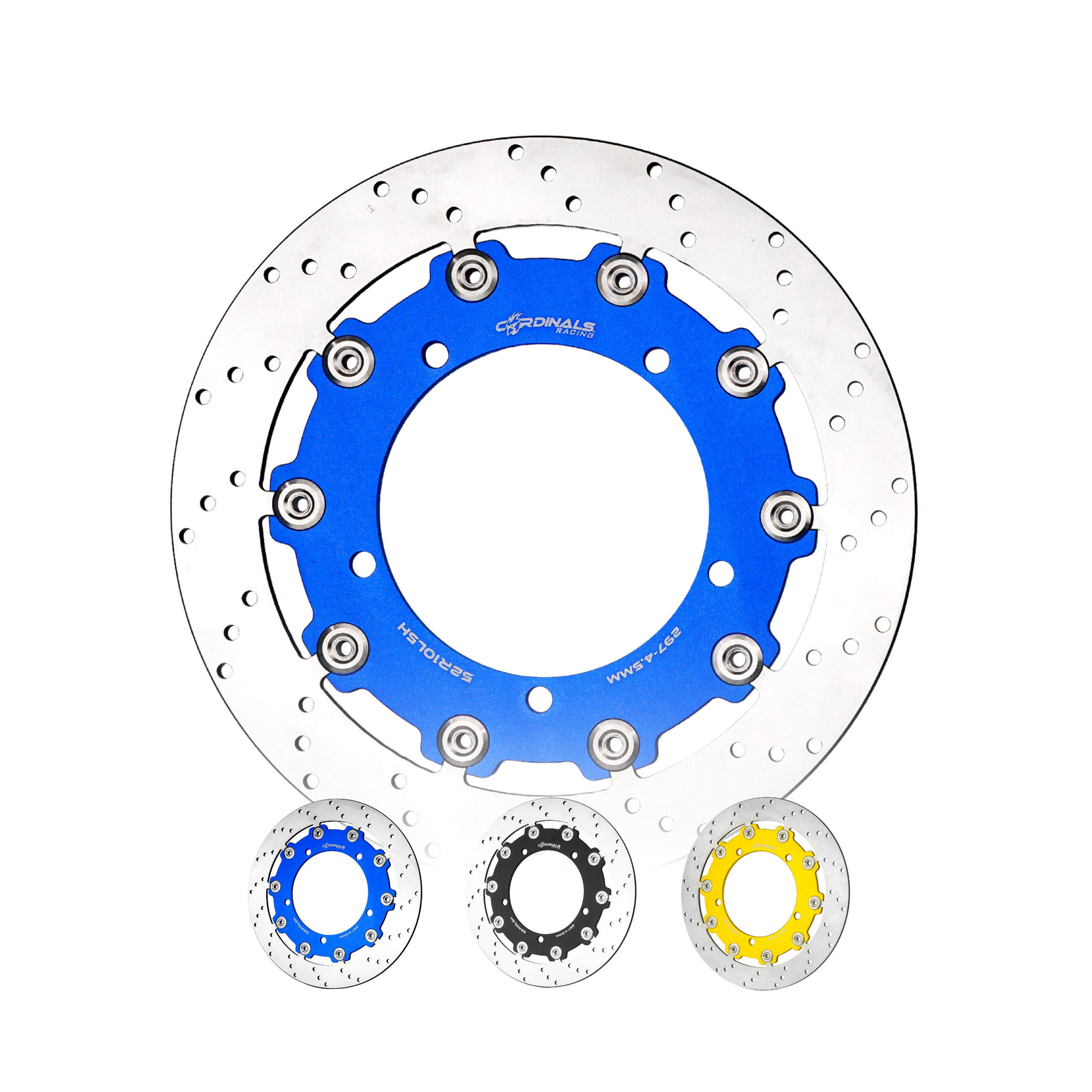 Floating Disc 2MB_R25_R3 Front Alloy Floating Disc - 297mm