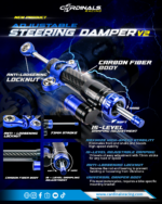 Steering Damper V2 (73MM - 15CLICK) - Image 7